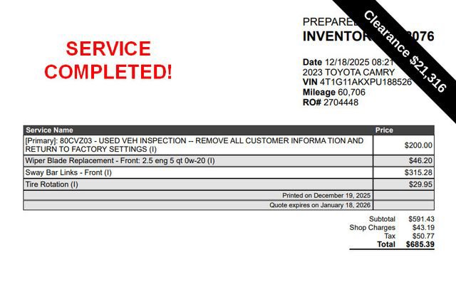 Used 2023 Toyota Camry SE image 10