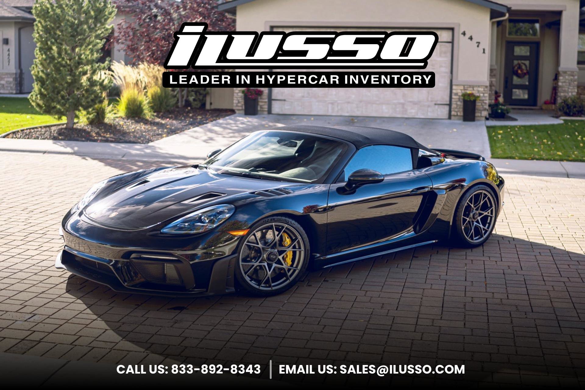 Used 2024 Porsche 718 Boxster Spyder RS RWD image 1