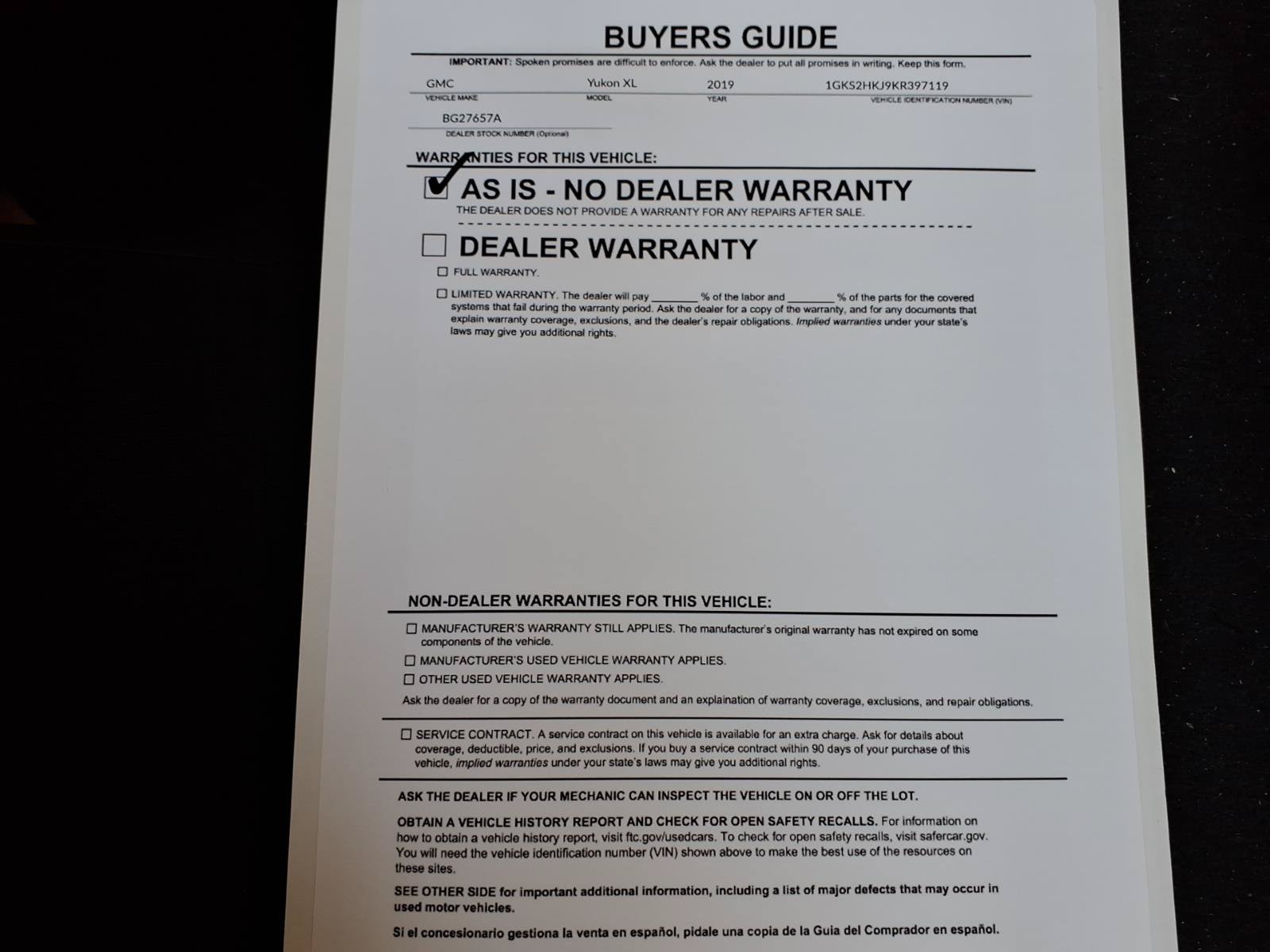 Used 2019 GMC Yukon XL Denali AWD/4WD image 43