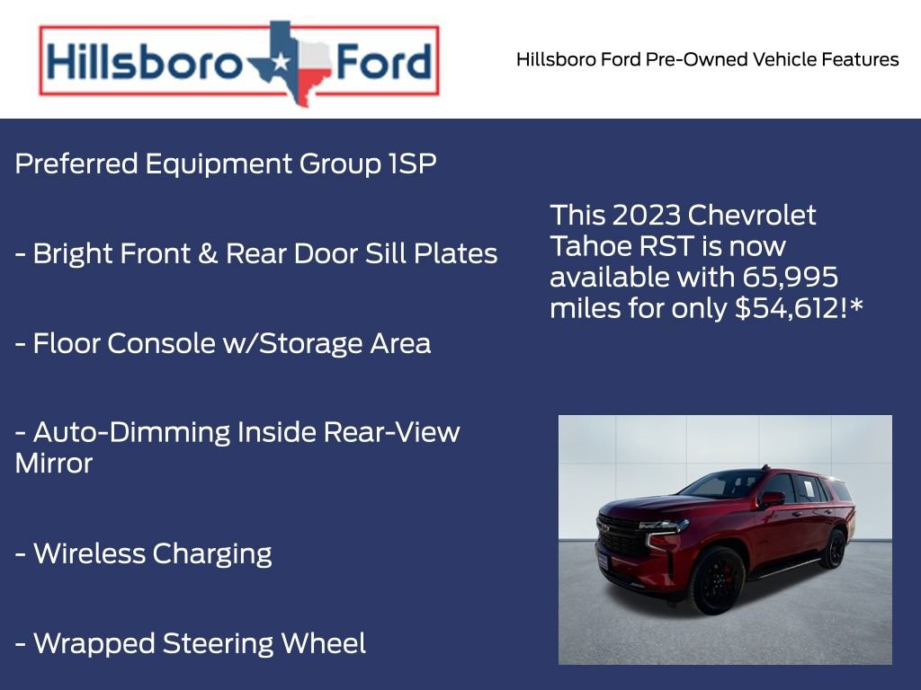 Used 2023 Chevrolet Tahoe RST w/ RST Performance Edition AWD/4WD image 6