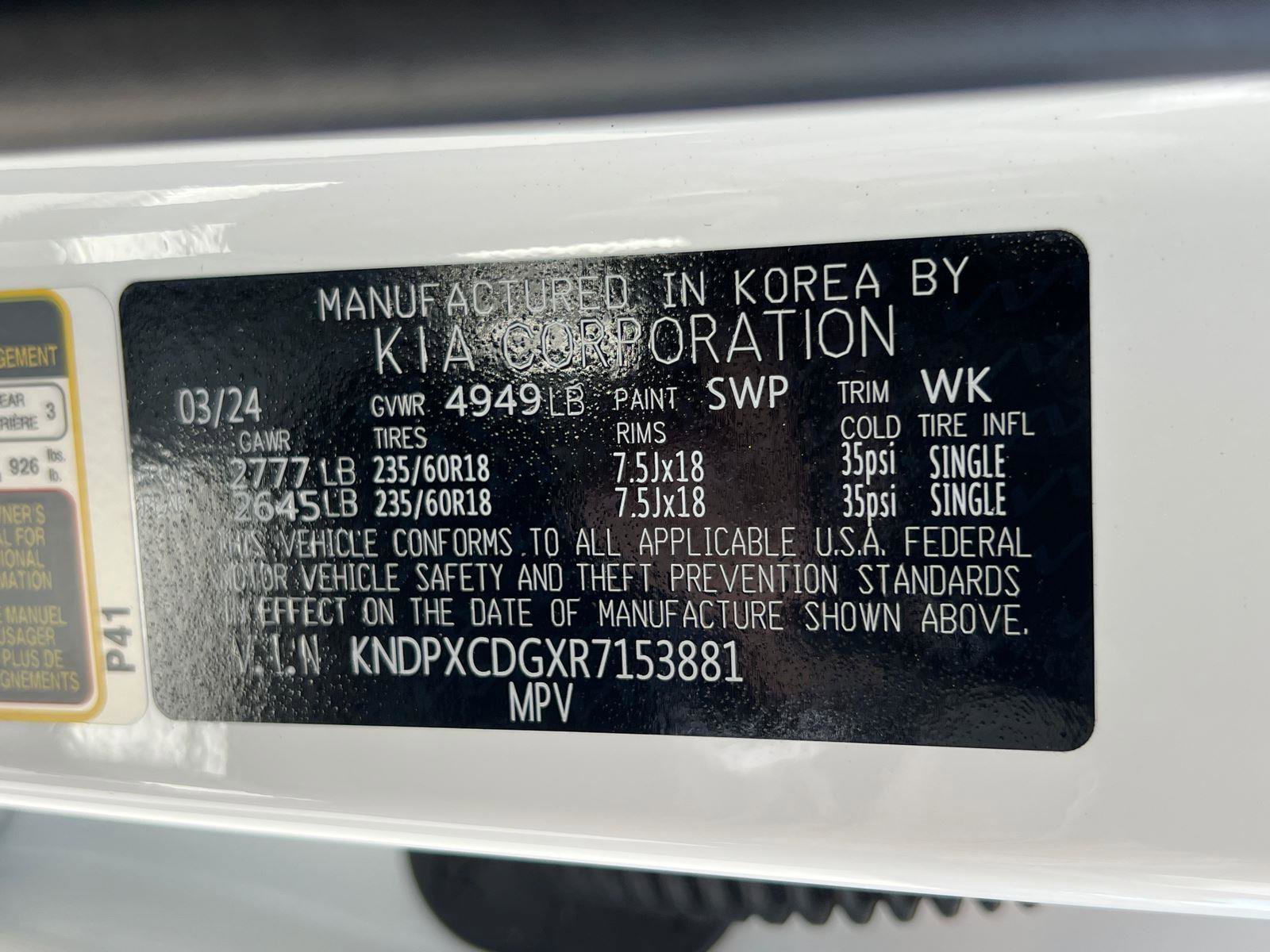 Used 2024 Kia Sportage SX Prestige image 35