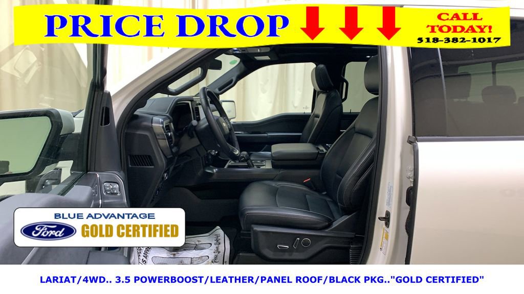 Certified 2025 Ford F150 Lariat w/ Equipment Group 502A High AWD/4WD image 32