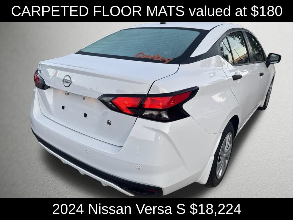 Used 2024 Nissan Versa S w/ Trunk Package FWD image 3