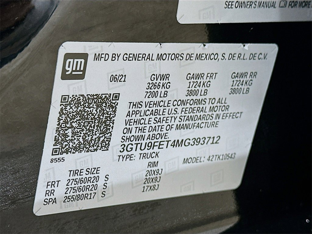 Used 2021 GMC Sierra 1500 Denali w/ Driver Alert Package II image 34