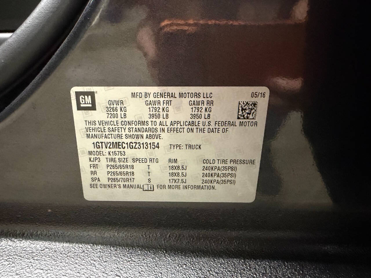 Used 2016 GMC Sierra 1500 SLE w/ SLE Value Package AWD/4WD image 30
