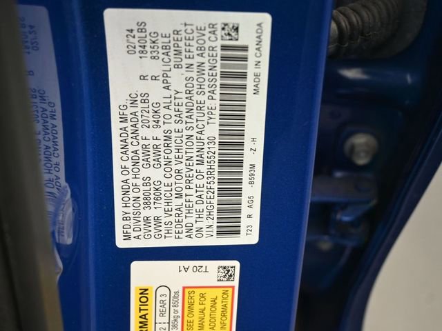 Used 2024 Honda Civic Sport image 20