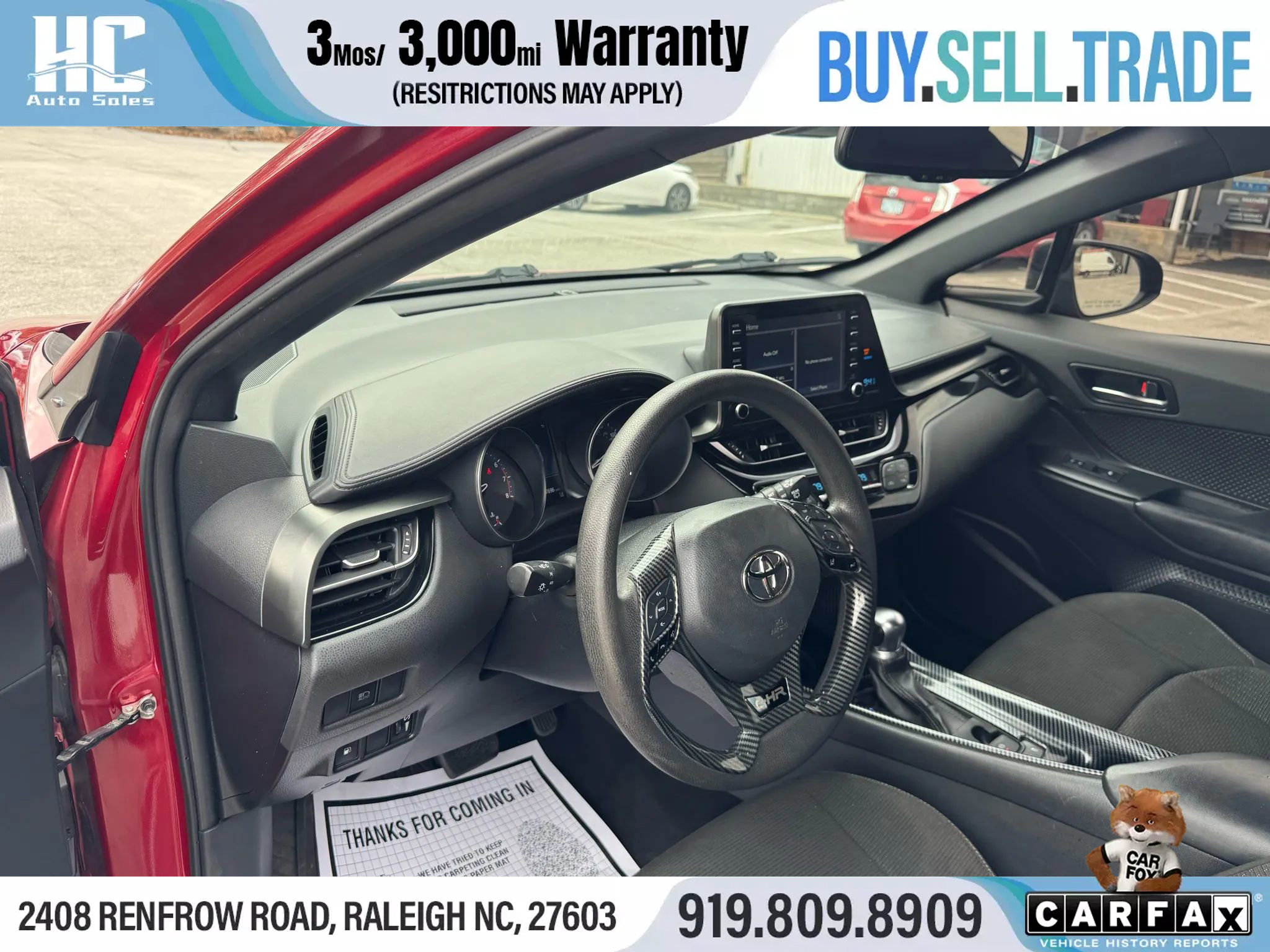 Used 2019 Toyota C-HR LE image 13