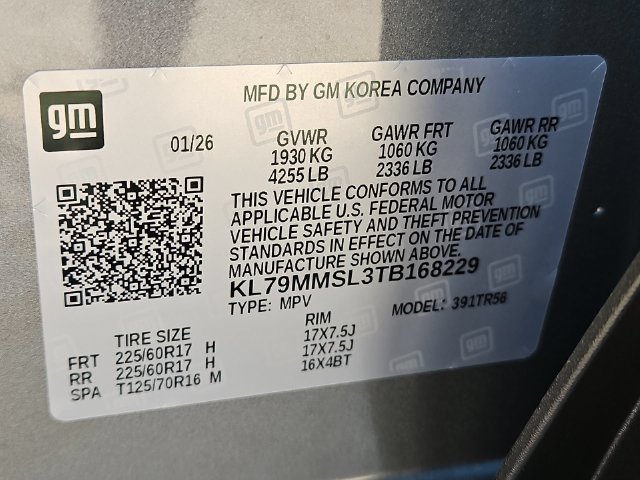 New 2026 Chevrolet TrailBlazer LS w/ LS Convenience Package FWD image 39
