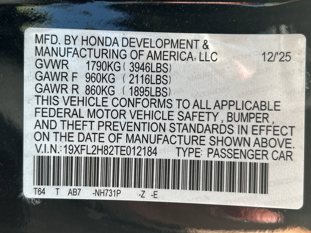 Used 2026 Honda Civic Sport image 30