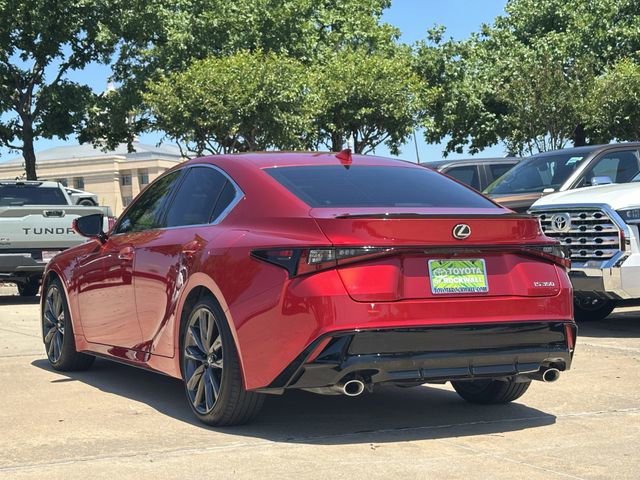 Used 2024 Lexus IS 350 F Sport w/ Accessory Package 2 RWD image 3