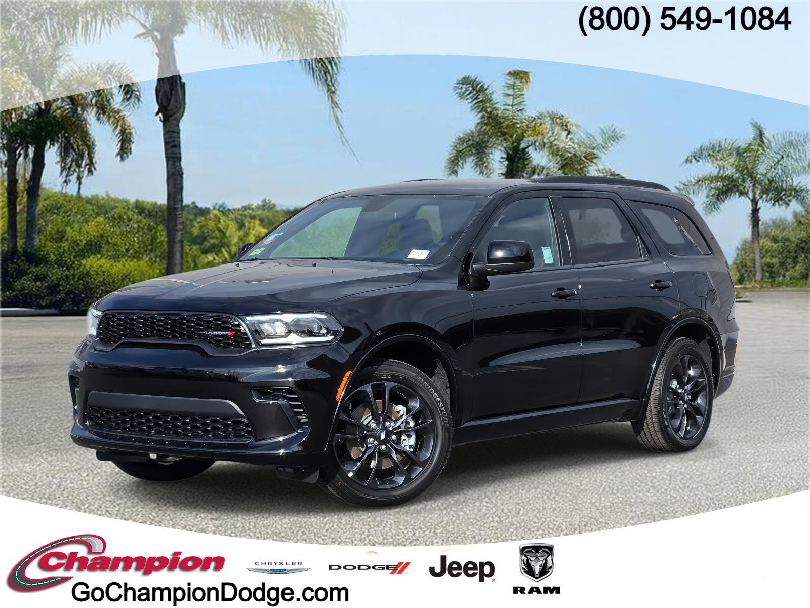 New 2025 Dodge Durango GT w/ Blacktop Package