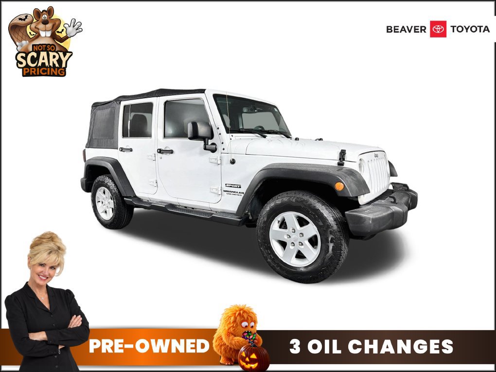 Used 2017 Jeep Wrangler Unlimited Sport w/ Quick Order Package 24S