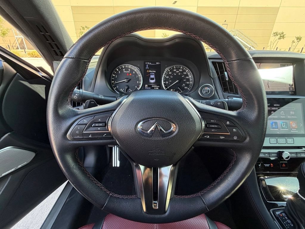 Used 2022 INFINITI Q60 Red Sport 400 w/ Cargo Package RWD image 22
