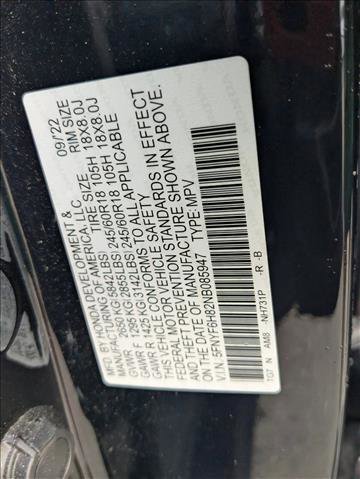 Certified 2022 Honda Pilot TrailSport image 27