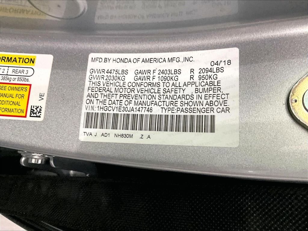 Used 2018 Honda Accord Sport image 35