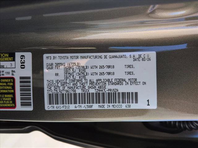 New 2026 Toyota Tacoma TRD Off-Road image 17