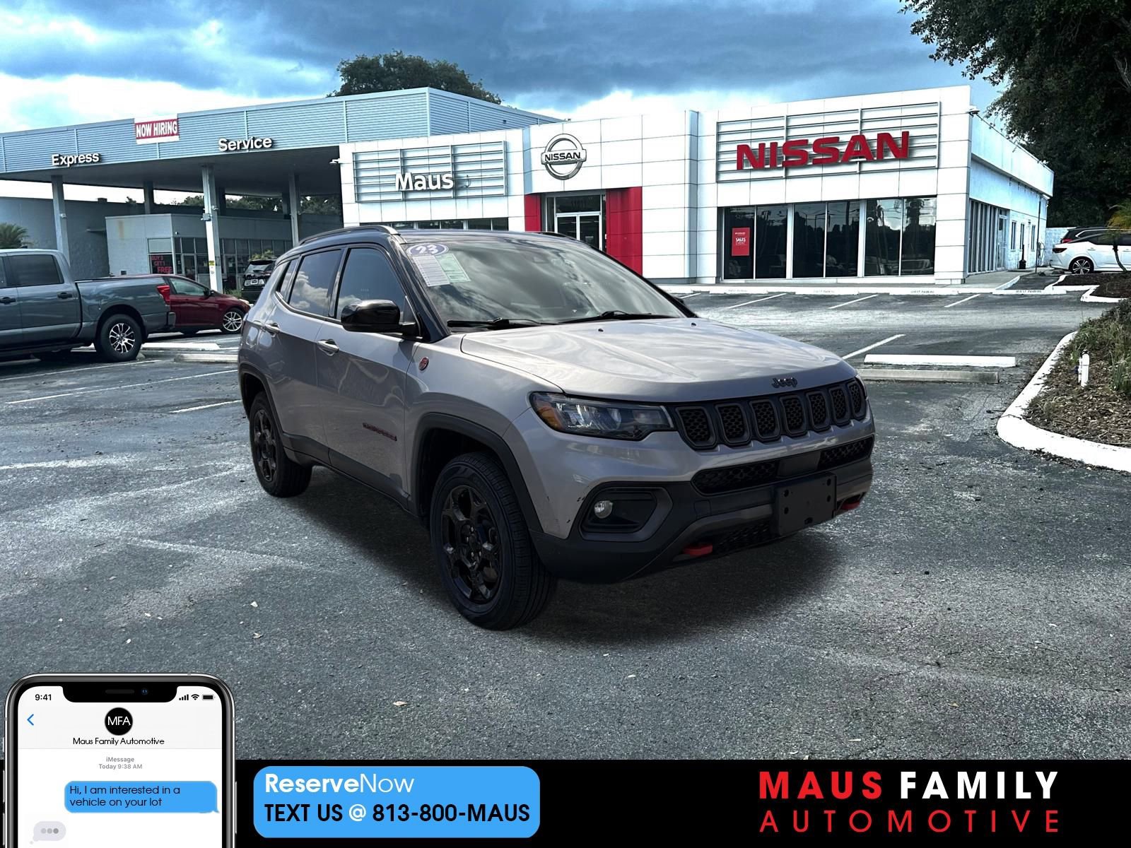 Used 2023 Jeep Compass Trailhawk image 2