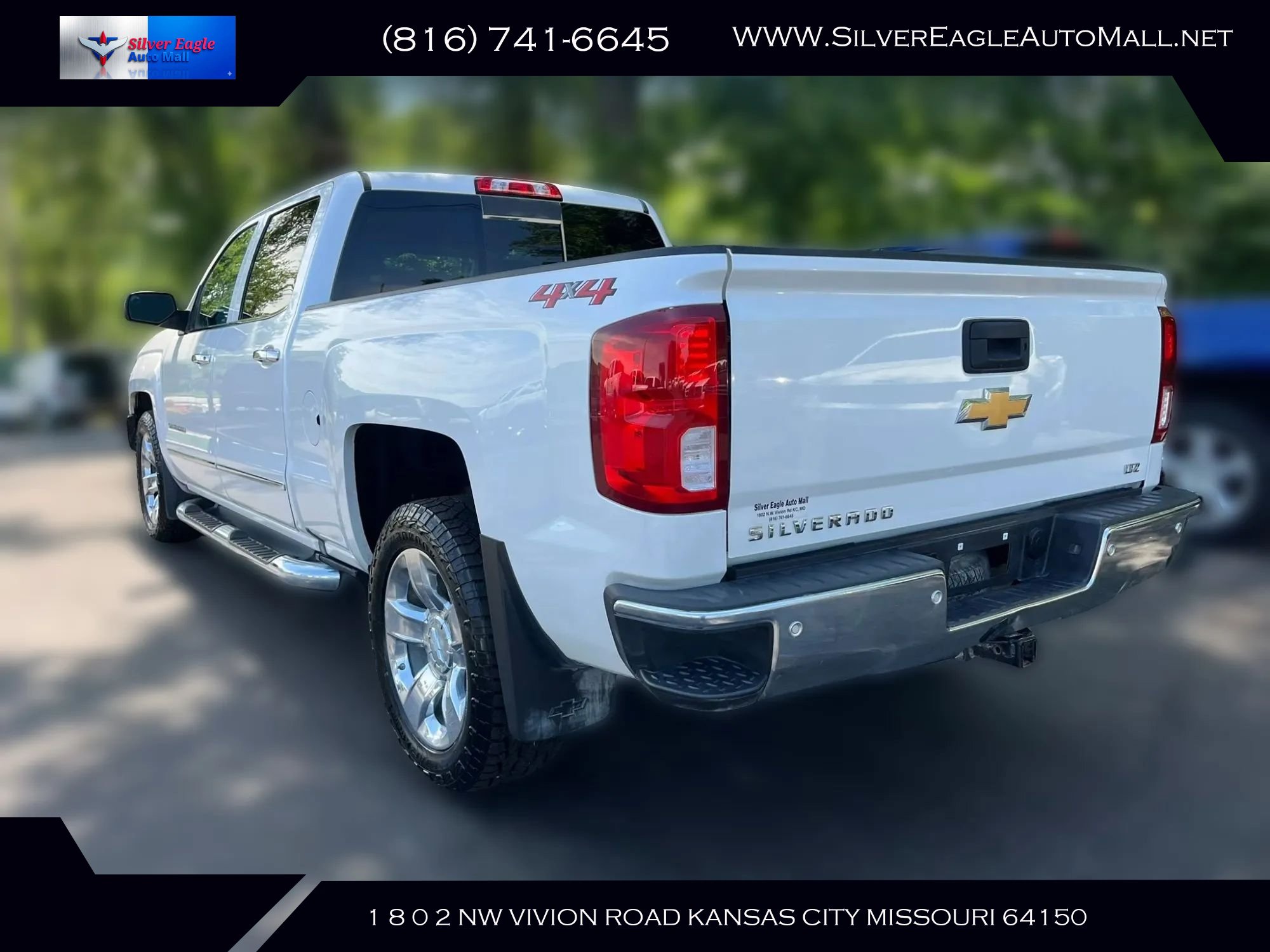 Used 2018 Chevrolet Silverado 1500 LTZ w/ Sport Package AWD/4WD image 4