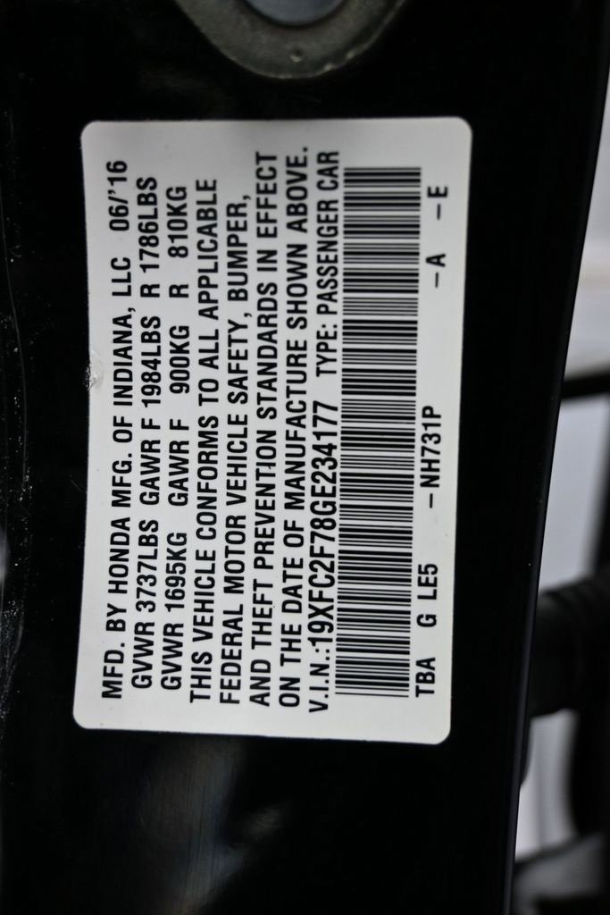 Used 2016 Honda Civic EX image 40