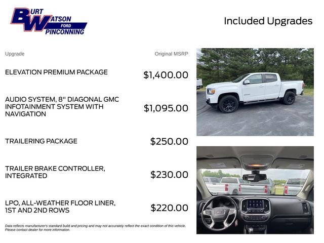 Used 2022 GMC Canyon Elevation w/ Elevation Premium Package AWD/4WD video 3