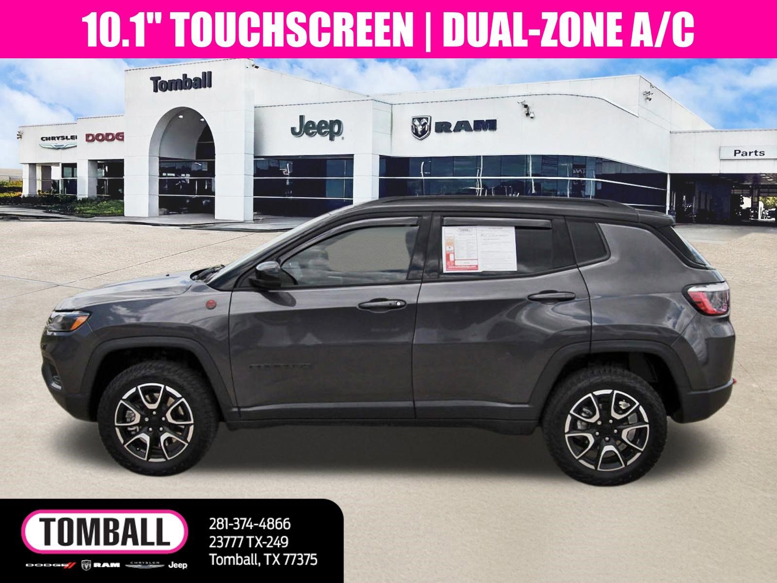 Used 2024 Jeep Compass Trailhawk AWD/4WD image 4
