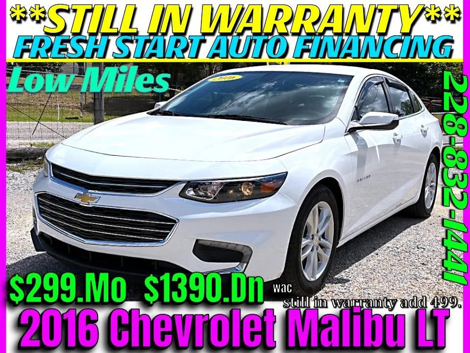 Used 2016 Chevrolet Malibu LT w/ Leather Package FWD image 16