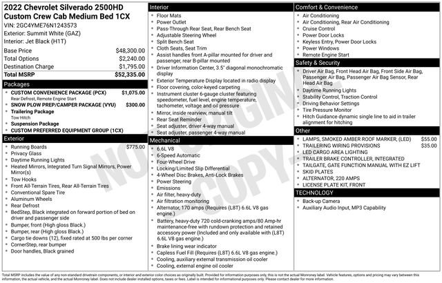 Used 2022 Chevrolet Silverado 2500 Custom w/ Custom Convenience Package image 31