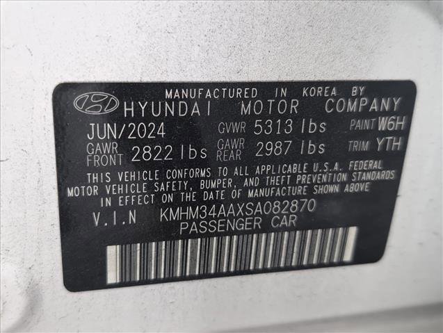 Certified 2025 Hyundai Ioniq 6 SEL image 27
