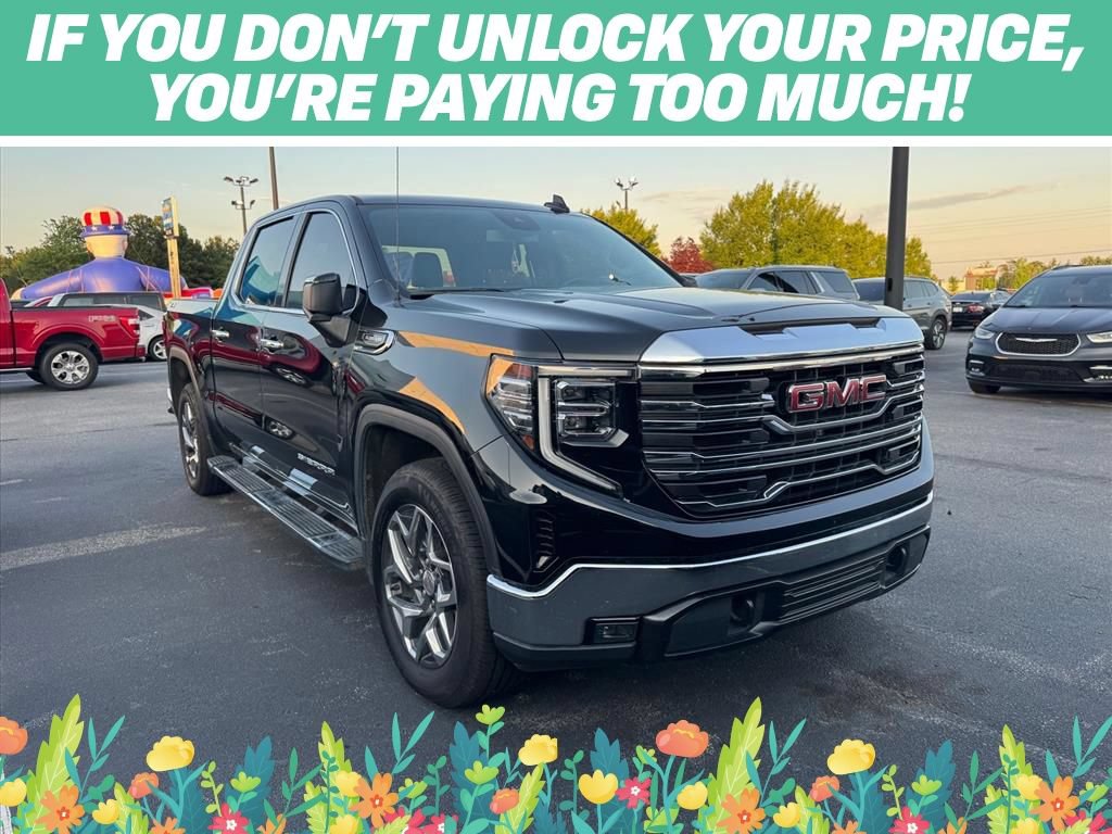 Used 2023 GMC Sierra 1500 SLT w/ SLT Premium Package AWD/4WD image 1
