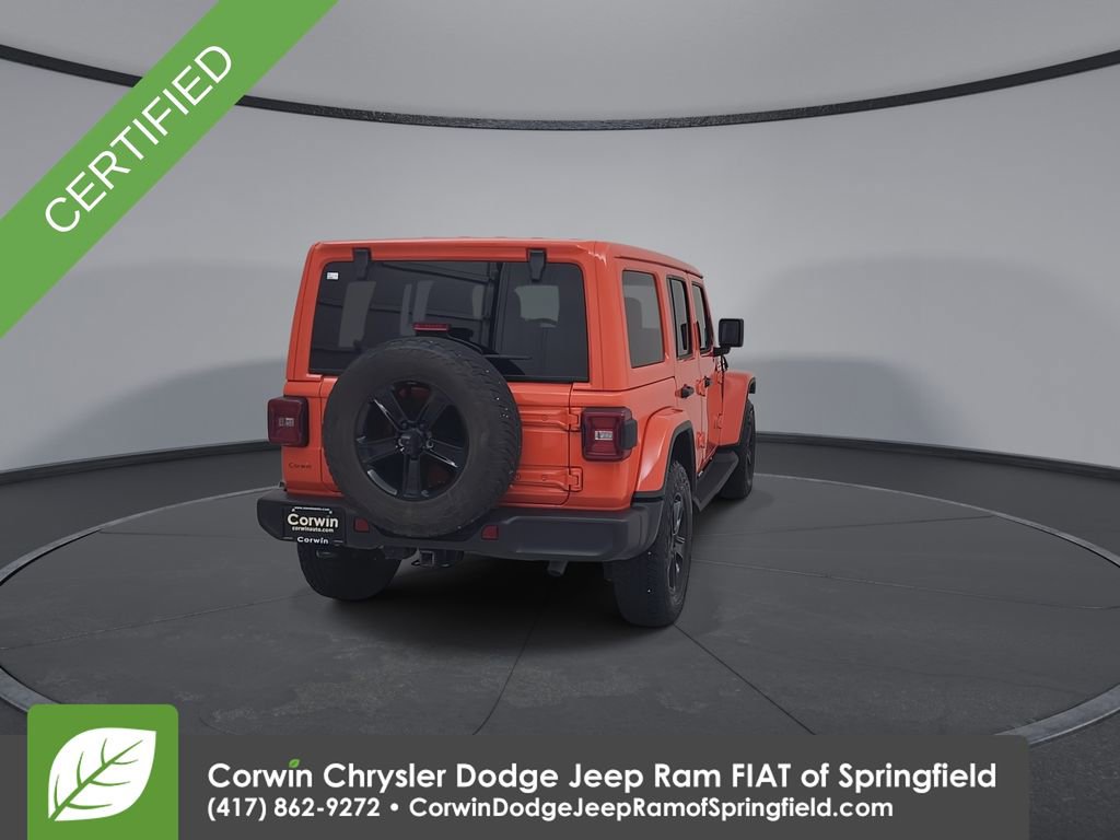 Used 2023 Jeep Wrangler Unlimited Sahara AWD/4WD image 3
