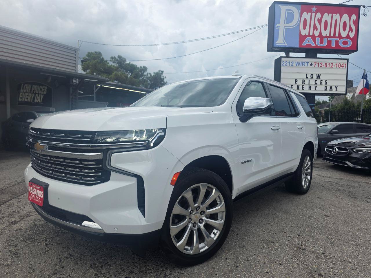 Used 2021 Chevrolet Tahoe Premier w/ Premium Package RWD image 1
