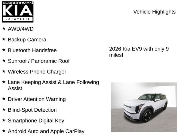 New 2026 Kia EV9 Wind image 7
