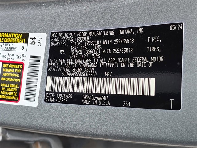 Used 2024 Toyota Grand Highlander XLE image 38