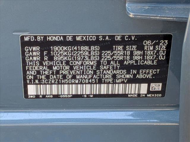 Used 2024 Honda HR-V Sport image 25