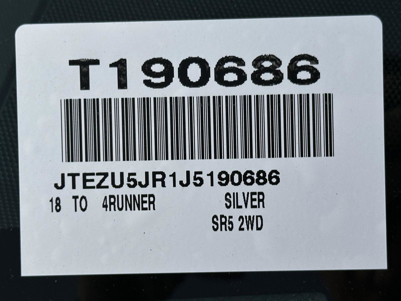 Used 2018 Toyota 4Runner SR5 image 15