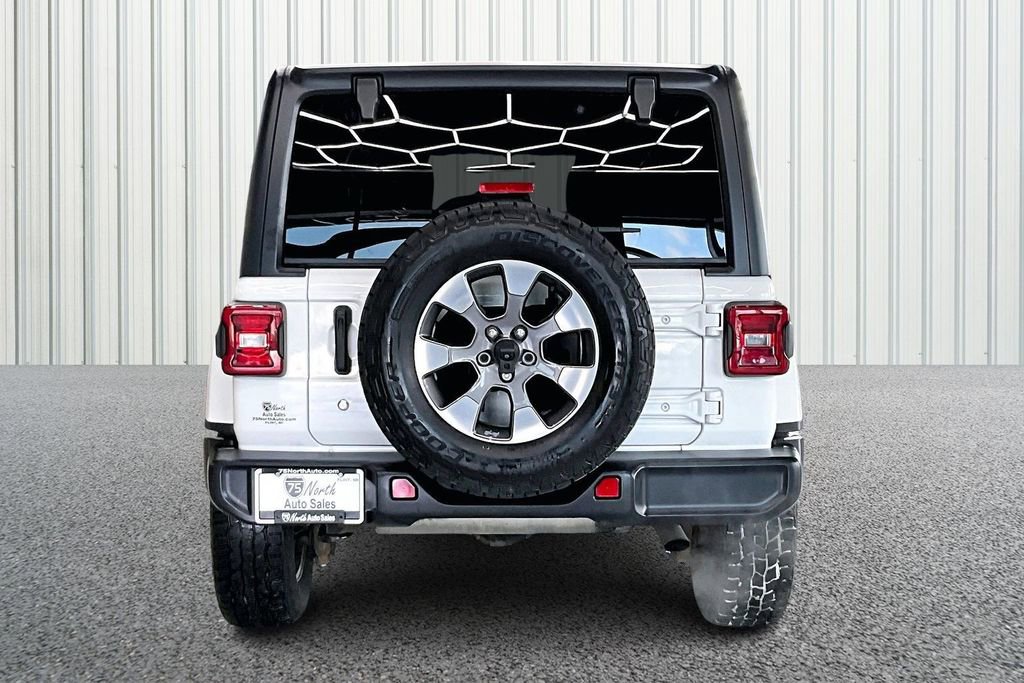Used 2019 Jeep Wrangler Unlimited Sahara w/ Uconnect 4C Nav & Sound Group AWD/4WD image 5
