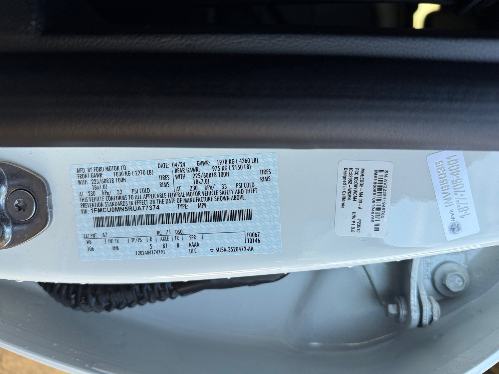 Used 2024 Ford Escape ST-Line w/ Tech Pack #1 image 24