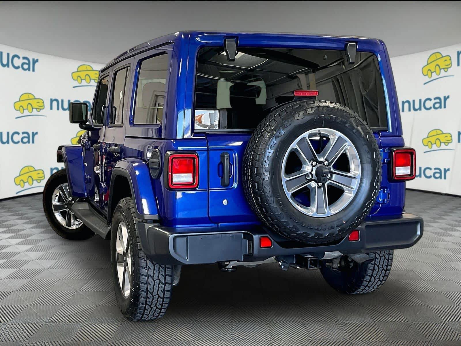 Used 2020 Jeep Wrangler Unlimited Sahara AWD/4WD image 4