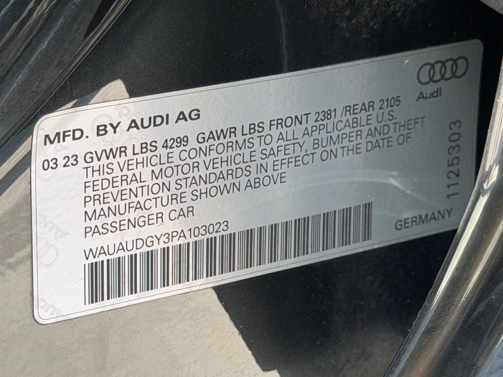 Used 2023 Audi A3 2.0T Premium w/ Convenience Package FWD image 36