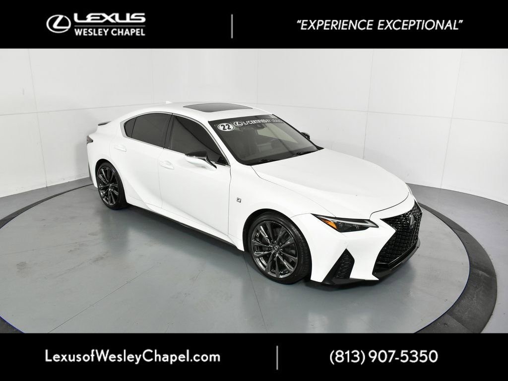 Used 2022 Lexus IS 350 F Sport w/ Accessory Package image 2