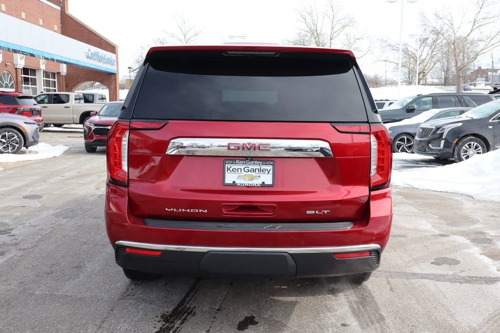 Used 2021 GMC Yukon SLT w/ Rear Media and Nav Package image 34