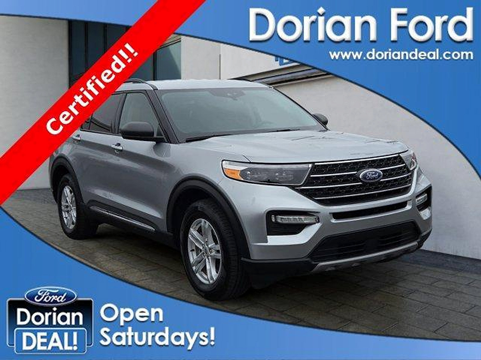 Certified 2023 Ford Explorer XLT w/ Equipment Group 202A