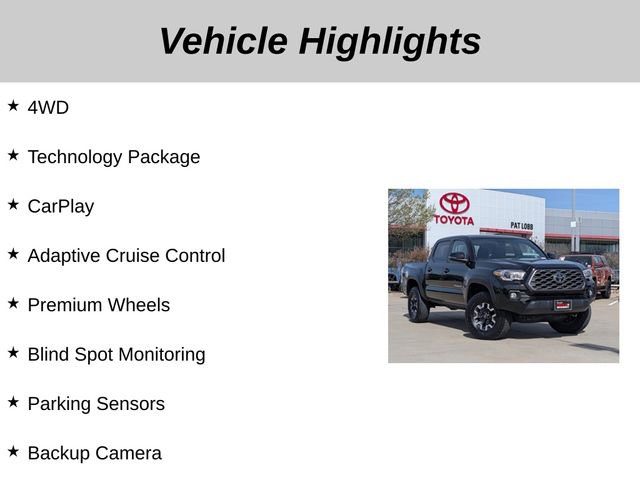 Used 2023 Toyota Tacoma TRD Off-Road w/ Technology Package AWD/4WD image 5