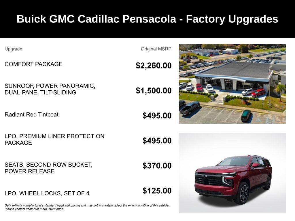 Used 2025 Chevrolet Tahoe RST w/ Comfort Package RWD image 4