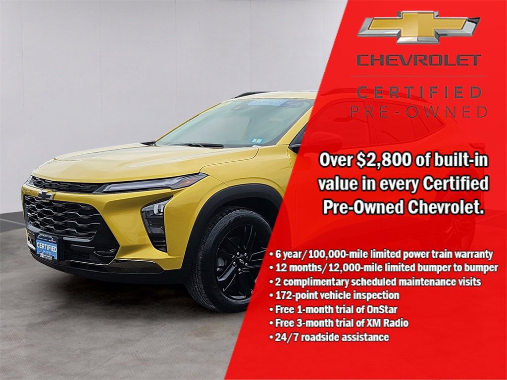 Certified 2025 Chevrolet Trax ACTIV w/ Sunroof Package video 1