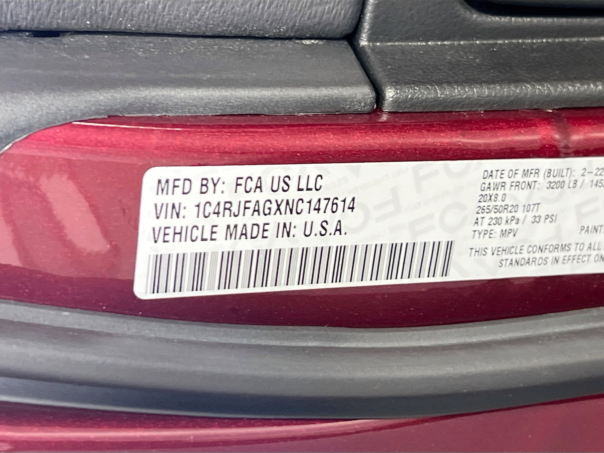 Used 2022 Jeep Grand Cherokee Laredo X image 31