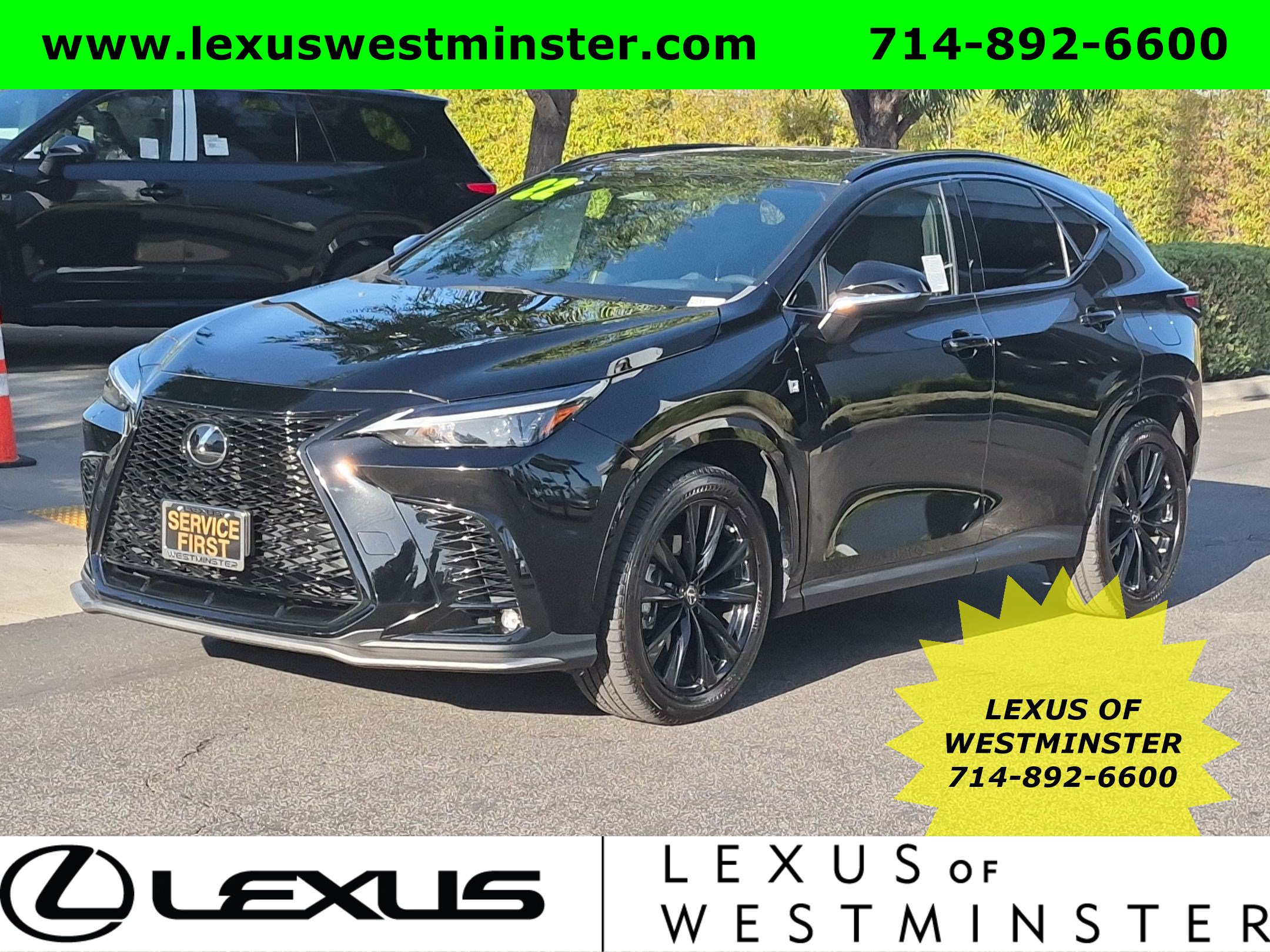 Used 2022 Lexus NX 350 F Sport w/ F Sport Cold Package AWD/4WD image 1
