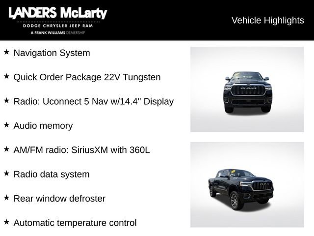 Used 2025 RAM 1500 Tungsten AWD/4WD image 5