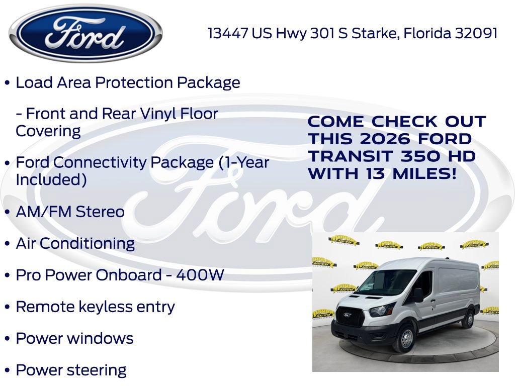 New 2026 Ford Transit 350 148 Medium Roof RWD image 15