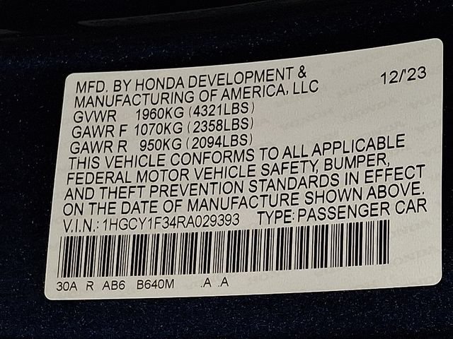 Used 2024 Honda Accord EX image 28